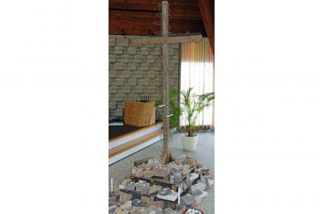 kruis in de kerk